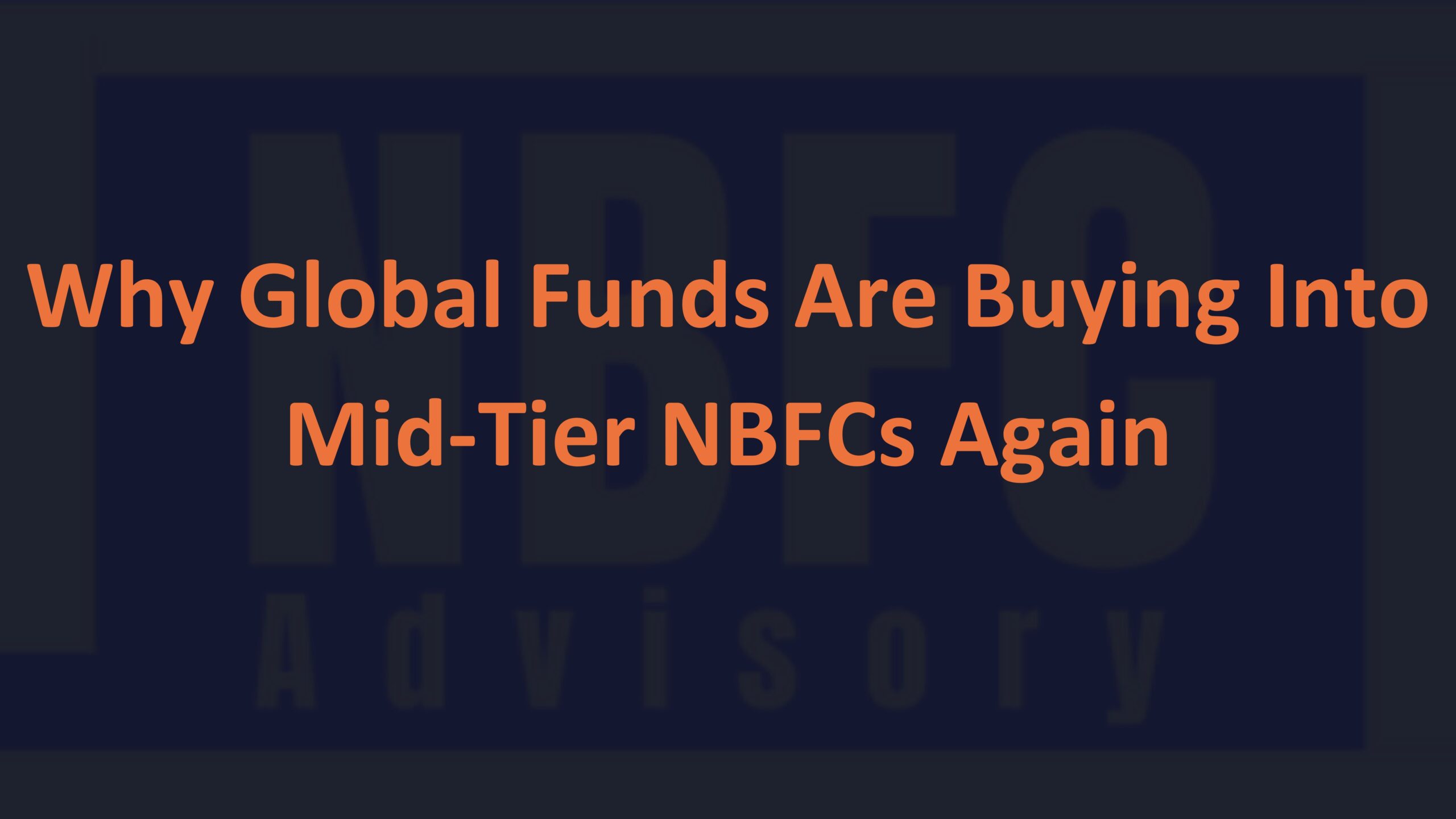 NBFC Registration - NBFC Advisory