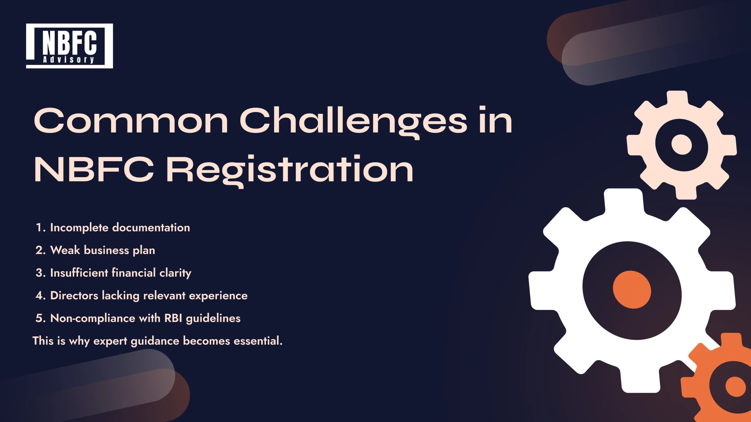 NBFC Registration in India - NBFC Advisory NBFC Registration in India - NBFC Advisory